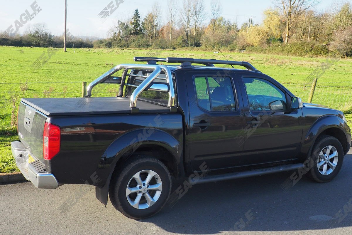 Ford Ranger Roll Bar 2006 - 2012 Stainless Steel Roll Bars Fits with Tonneau cover - Stainless Steel - Eagle 4x4