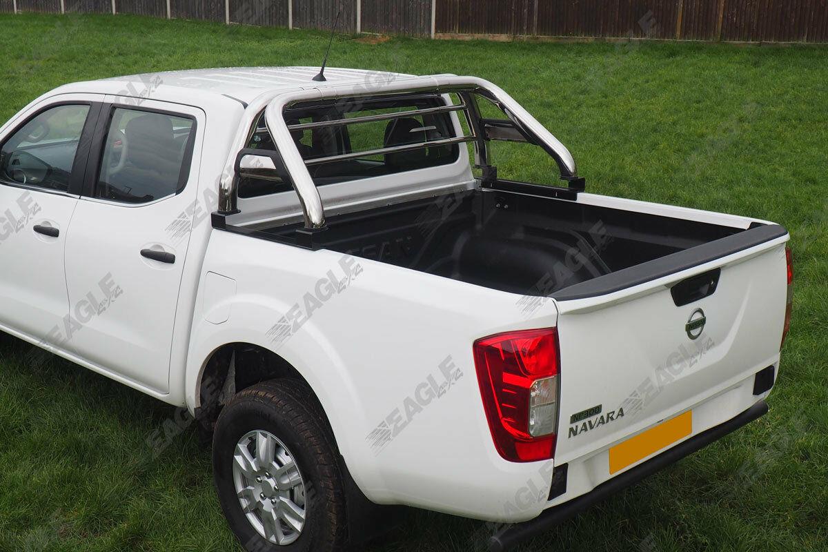 Ford Ranger Roll Bar 2006 - 2012 Stainless Steel Roll Bars Fits with Tonneau cover - Stainless Steel - Eagle 4x4