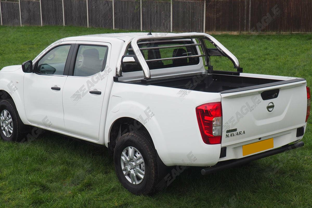 Ford Ranger Roll Bar 2006 - 2012 Stainless Steel Roll Bars Fits with Tonneau cover - Stainless Steel - Eagle 4x4