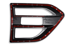 Ford Ranger Side Vent Surround Covers - Black - Pair - Eagle 4x4