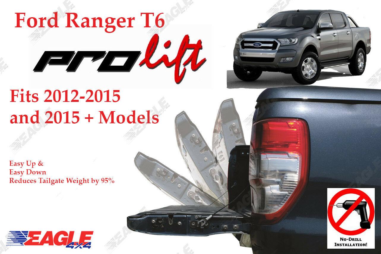 Ford Ranger T6 - Prolift Tailgate Assistant - Eagle 4x4
