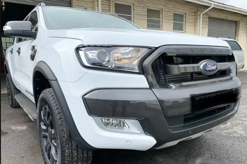Ford Ranger T7 Super Cab Wheel Arch Extensions - Slim Fit - INJECTION MOULDED - Eagle 4x4