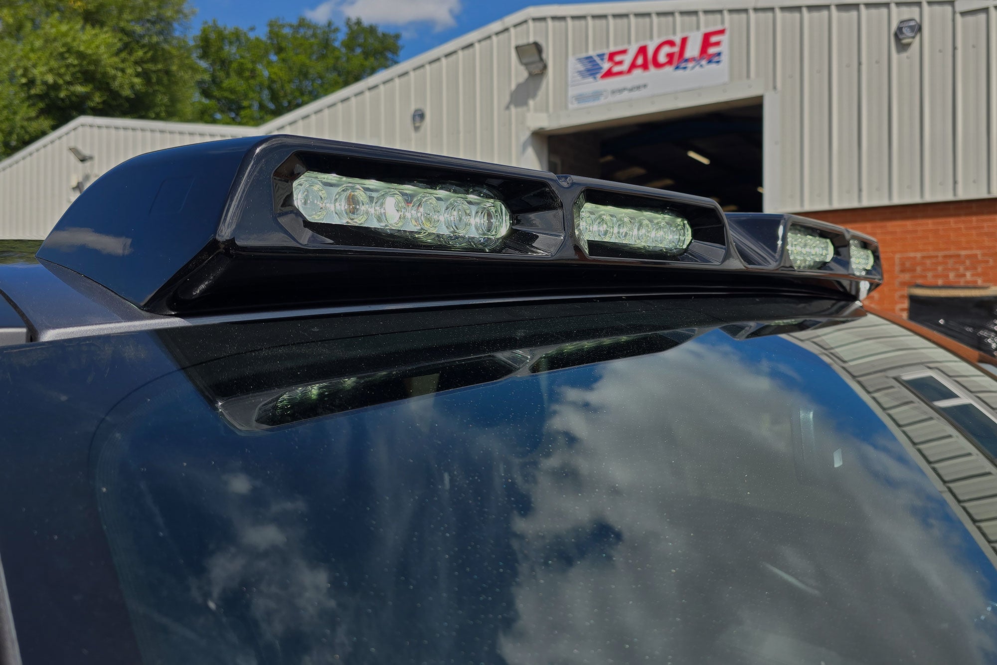Ford Ranger T8 2019 - 2022 Spyder Roof Light Pod - Light Bar - Eagle 4x4