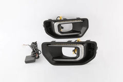 Ford Ranger Wildtrak 2023+ Fog Light Surrounds With DRLs /Indicators - Eagle 4x4