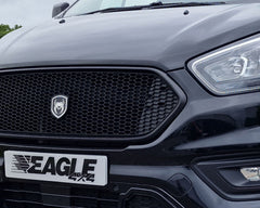 Ford Transit Custom 2018 - 2023 - Spider Stealth Grille - Matt Black - Eagle 4x4