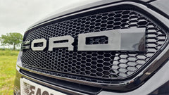 Ford Transit Custom 2018 - 2023 - Spider Stealth Grille - Matt Black - Eagle 4x4