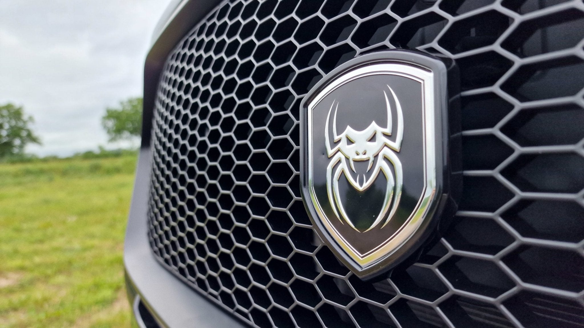 Ford Transit Custom 2018 - 2023 - Spider Stealth Grille - Matt Black - Eagle 4x4
