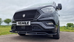 Ford Transit Custom 2018 - 2023 - Spider Stealth Grille - Matt Black - Eagle 4x4