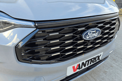 Ford Transit Custom 2024+ VanTrix Front Grille (Hex) - Black/Silver - Eagle 4x4
