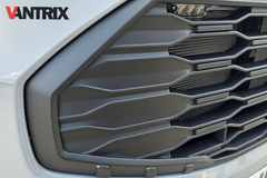Ford Transit Custom 2024+ VanTrix Front Grille (Hex) - Matt Black - Eagle 4x4