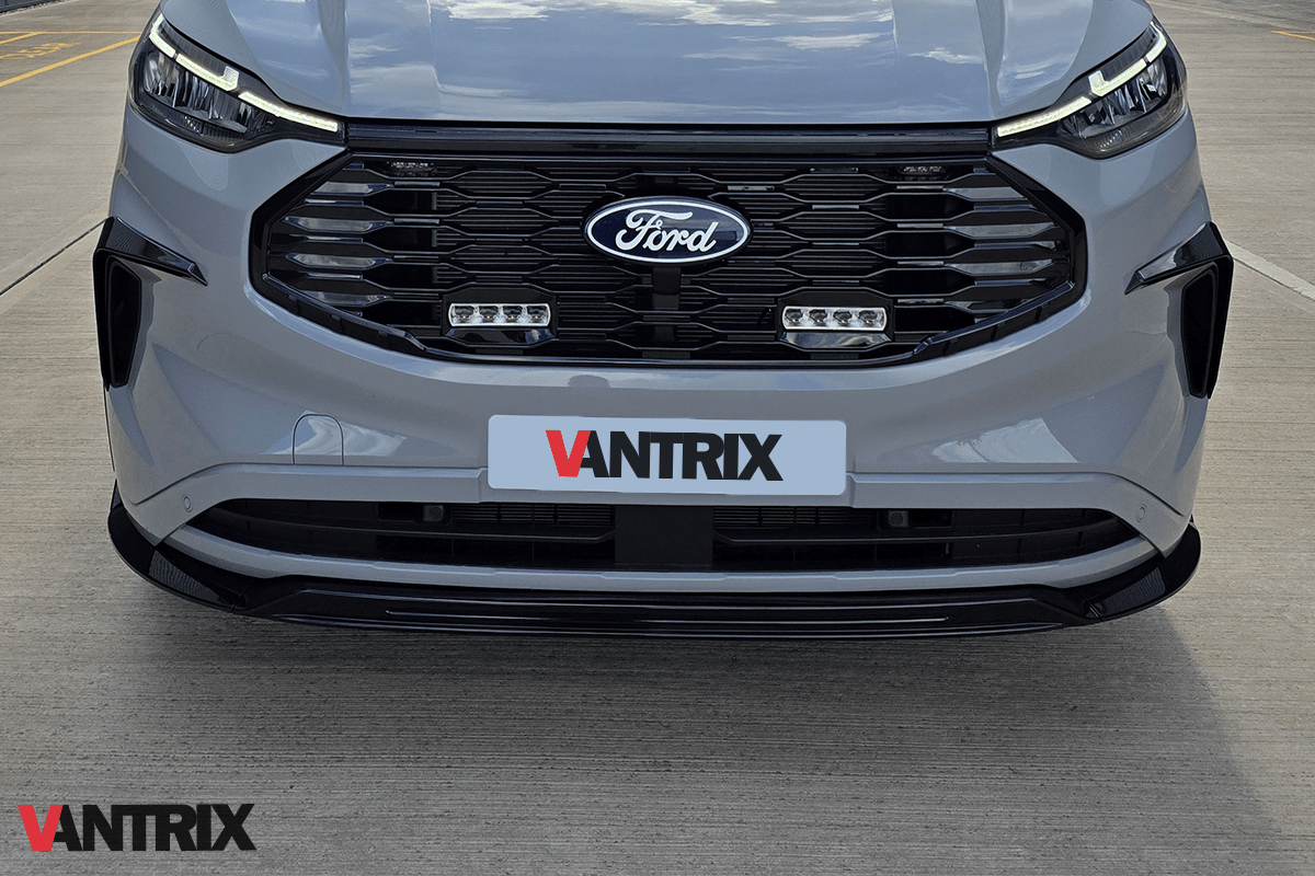 Ford Transit Custom 2024+ VanTrix Front Splitter - 3pc - Eagle 4x4