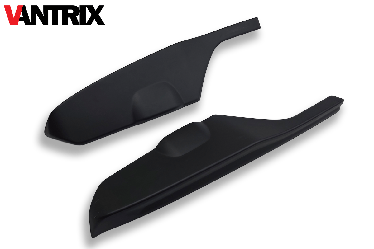 Ford Transit Custom 2024+ VanTrix Rear Spoiler (Barn Door) - Matt Black - Eagle 4x4