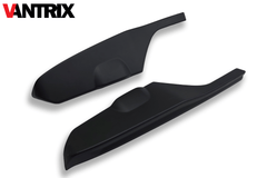 Ford Transit Custom 2024+ VanTrix Rear Spoiler (Barn Door) - Matt Black - Eagle 4x4