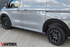 Ford Transit Custom 2024+ VanTrix Side Skirts/Trim (LWB) - Eagle 4x4