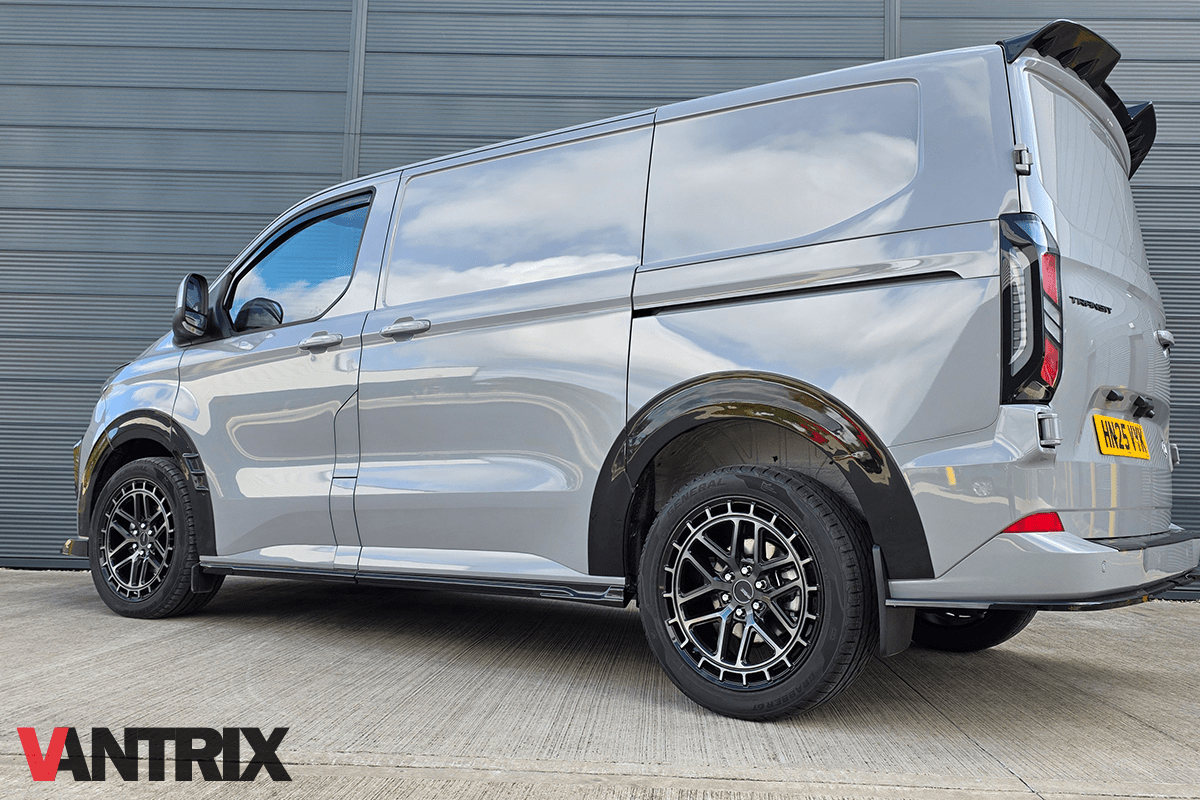 Ford Transit Custom 2024+ VanTrix Side Skirts/Trim (LWB) - Eagle 4x4