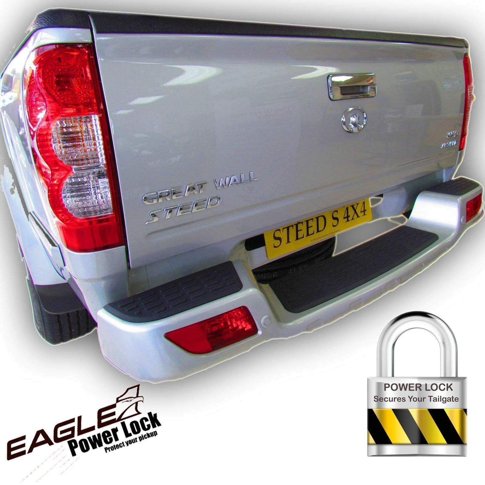 Great Wall Steed Tailgate Lock - Eagle1 Power Lock Central Locking - Eagle 4x4