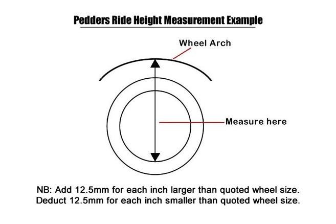 Isuzu D - Max 2012 - 17 Pedders Suspension Lift Kit 1.75inch - Improved Ride with Assembled Struts - Eagle 4x4