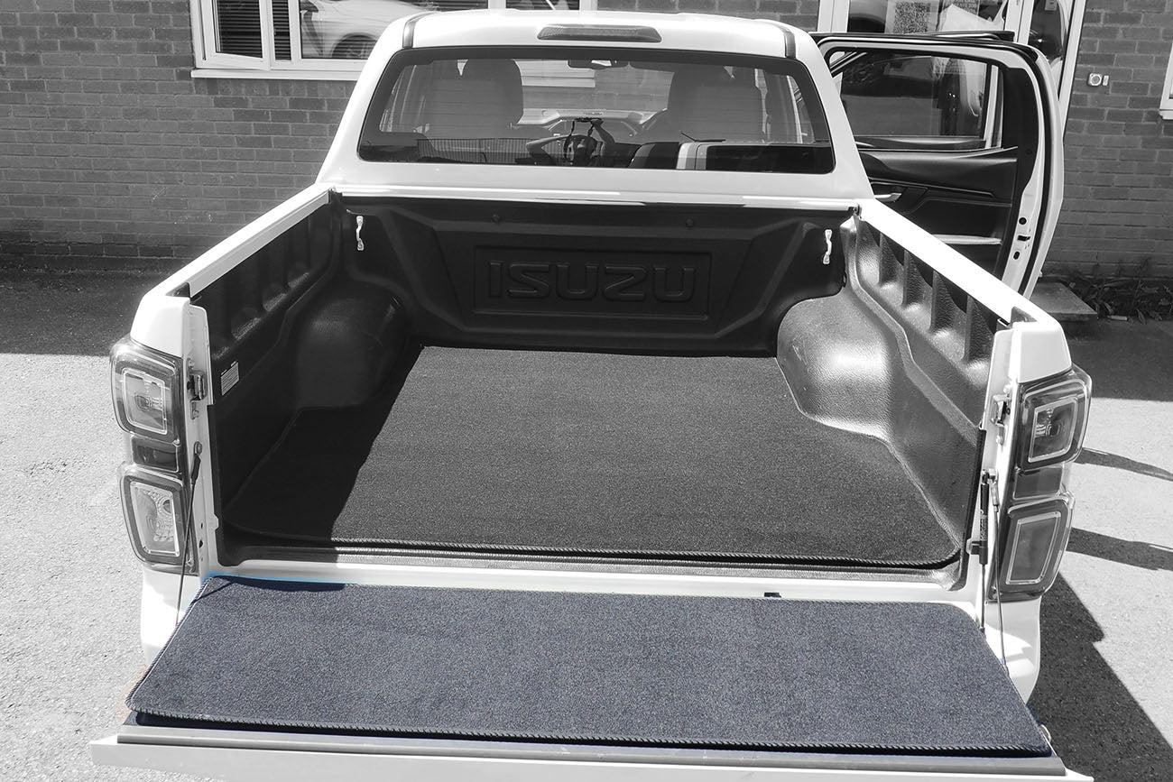 Isuzu D - Max 2021+ Carpet Boot Mat - Tailgate Section - Eagle 4x4