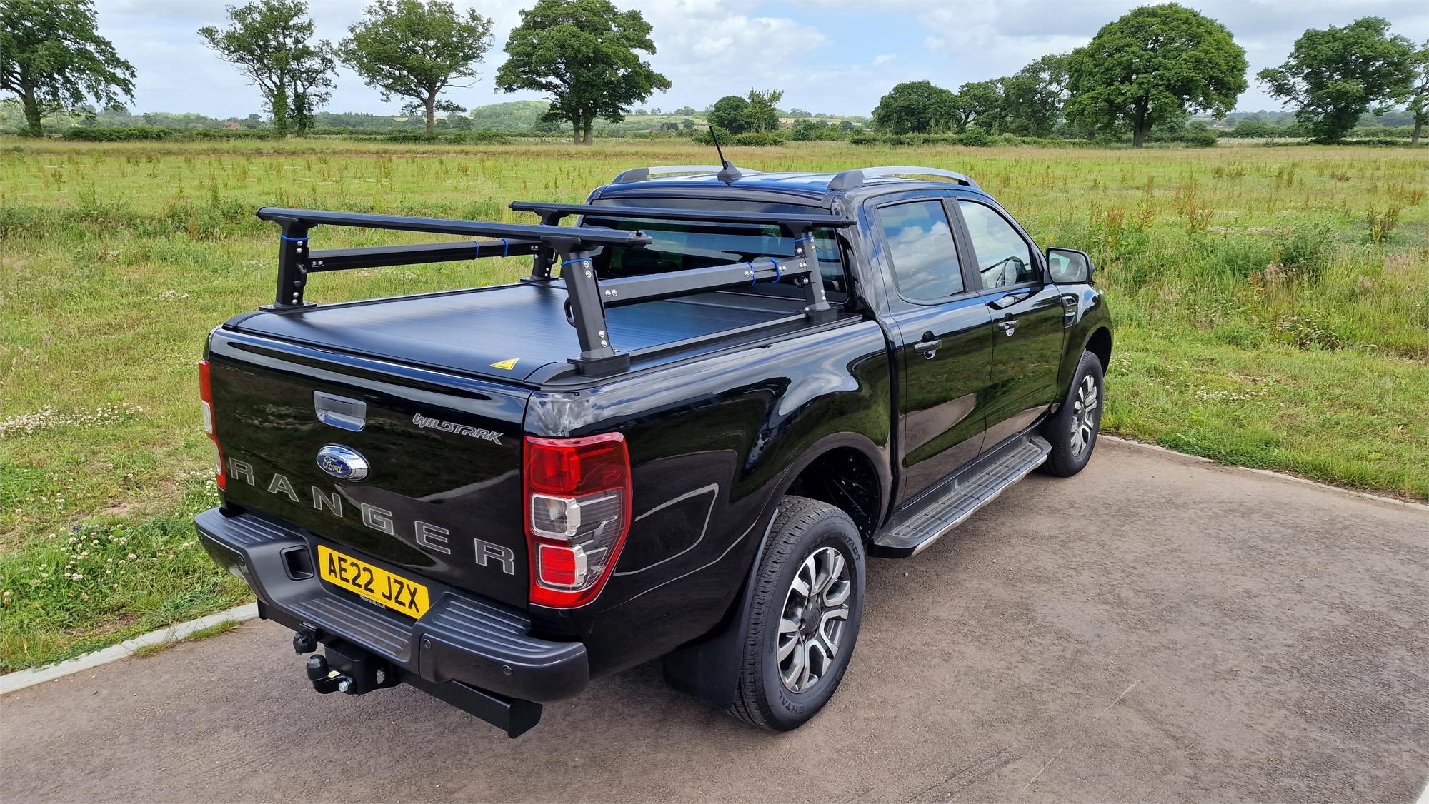 Isuzu D - Max 2021+ Load Bed Cargo Rack XL - Black - Eagle 4x4