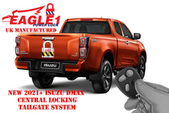 Isuzu Dmax 2021 Central Locking Tailgate Lock - With OE KEY Lock - Eagle 4x4
