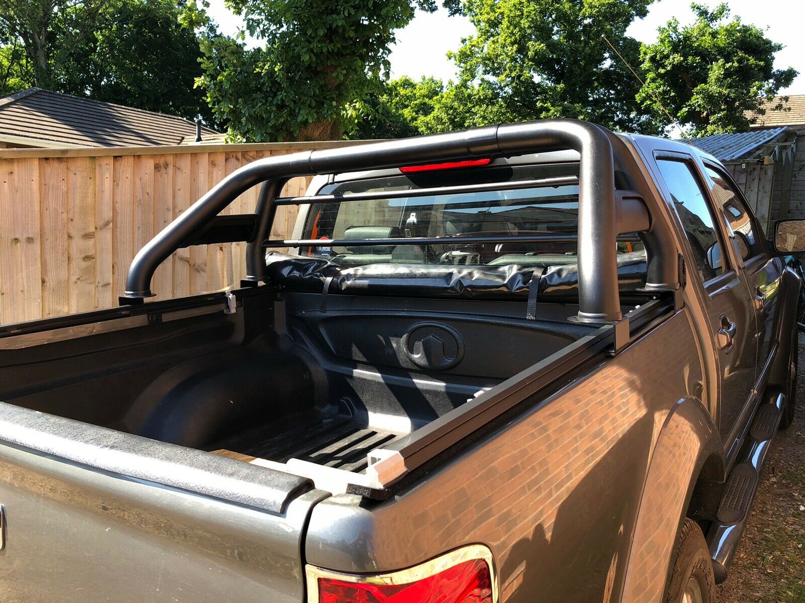 Isuzu Rodeo Stainless Steel Roll Bar - Stainless Steel - Eagle 4x4