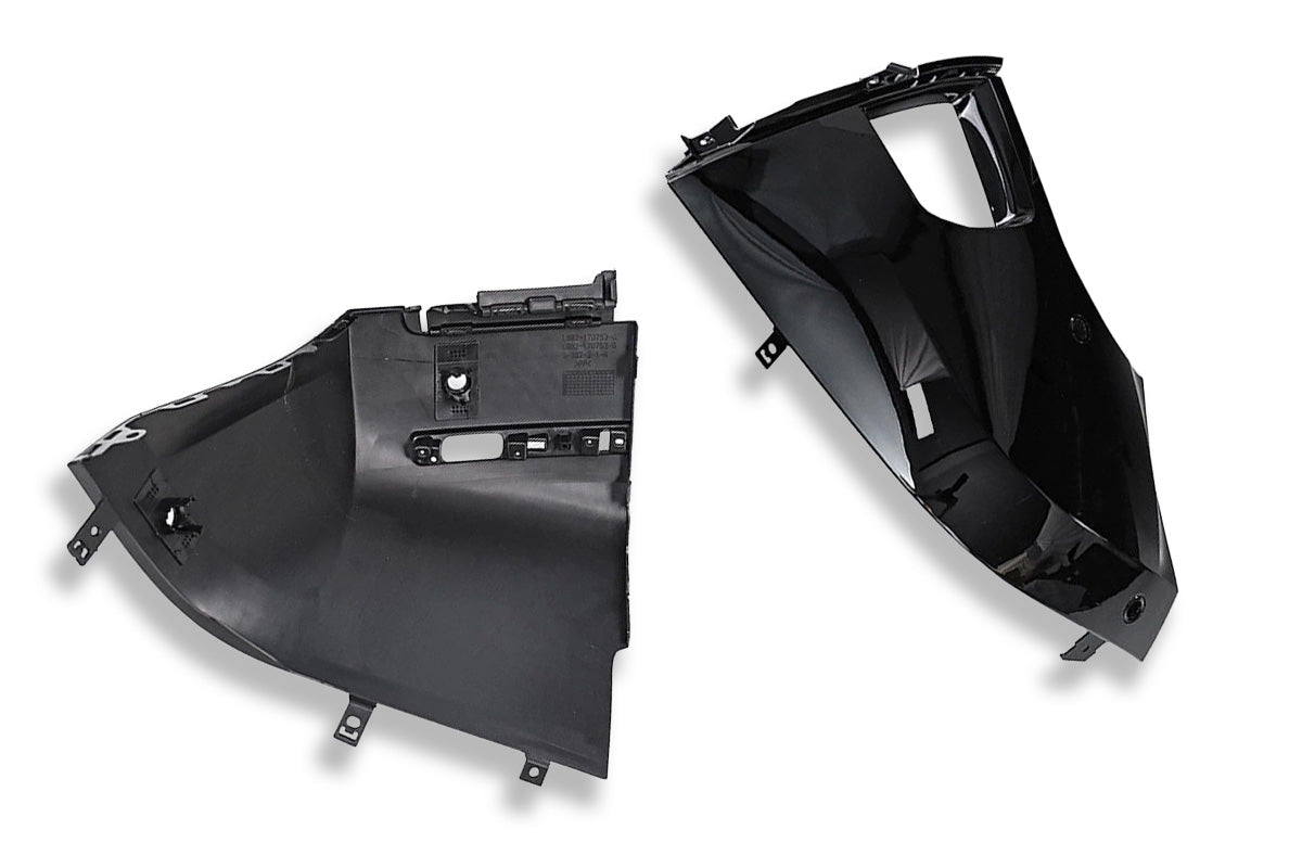 Land Rover Defender 90/110 (L663) Gloss Black Corner Bumper Trims - Eagle 4x4