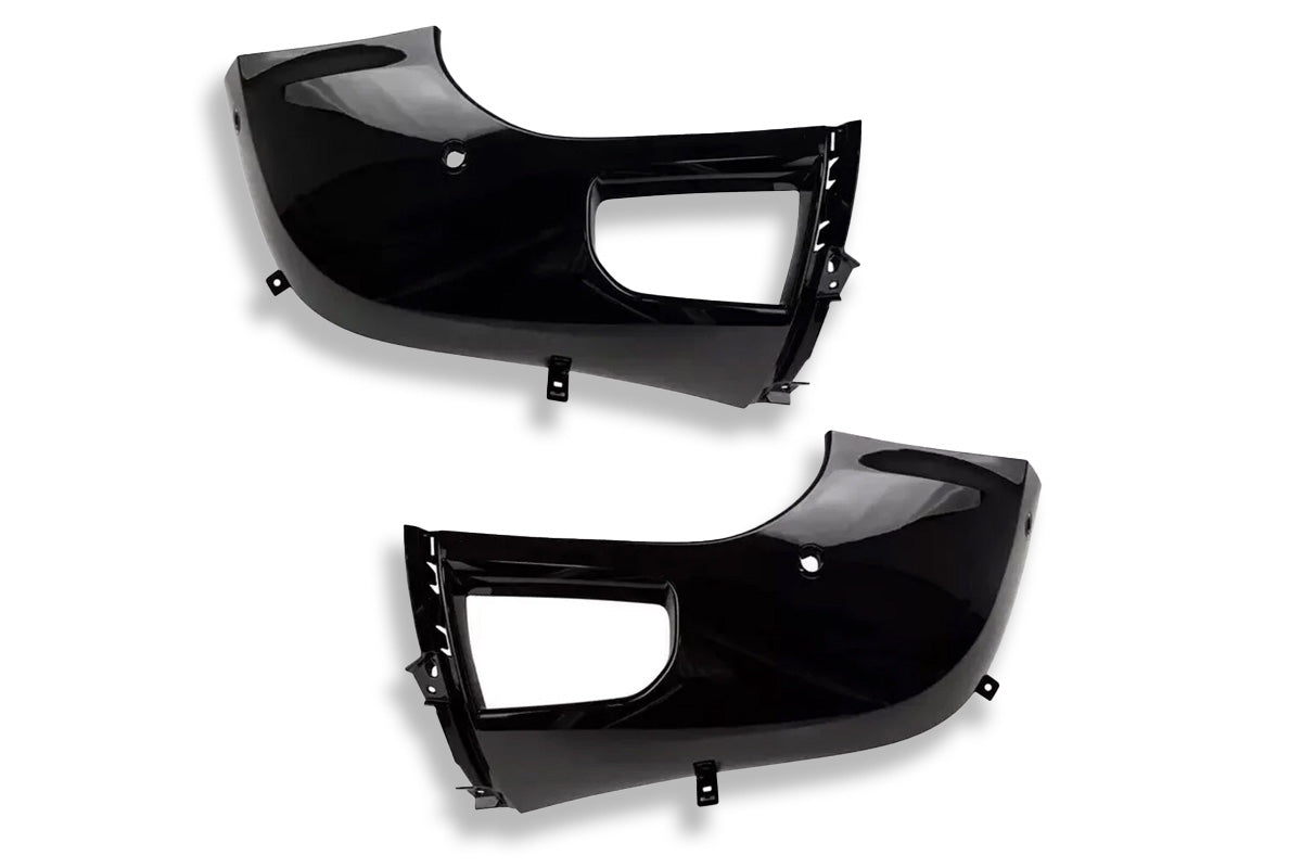 Land Rover Defender 90/110 (L663) Gloss Black Corner Bumper Trims - Eagle 4x4