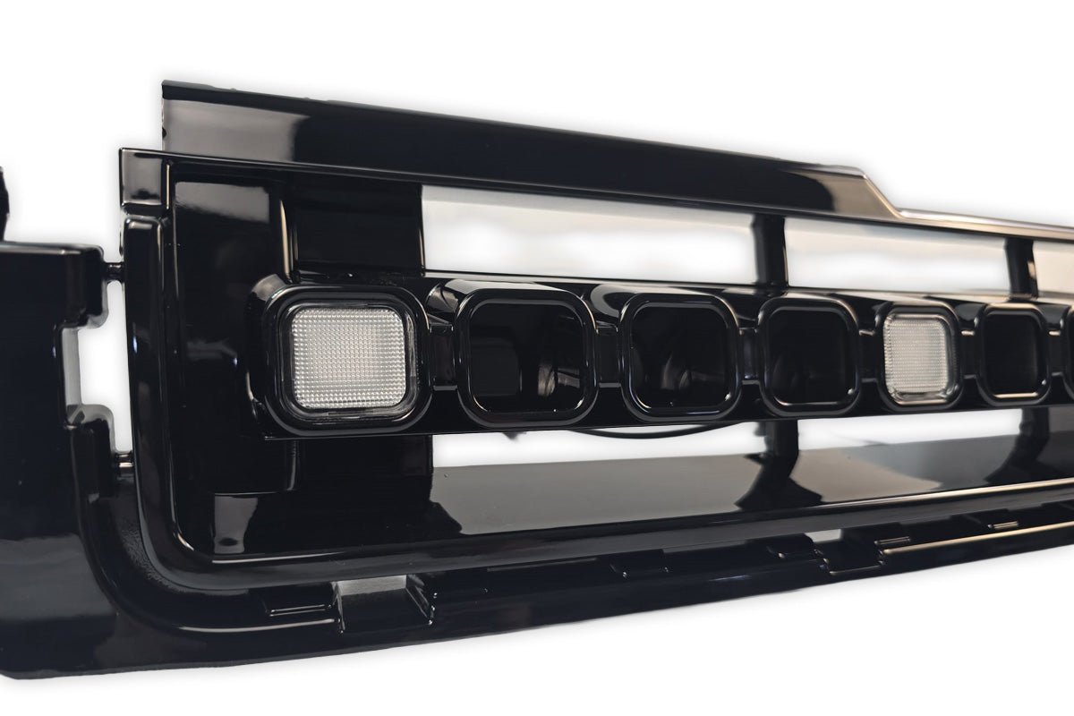 Land Rover Defender (L663) 2020+ Spyder Front Grille with Integrated LEDs - Eagle 4x4