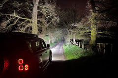 Land Rover Defender L663 2020+ Spyder Stealth 21 - inch LED External Integration Grille Kit - Eagle 4x4