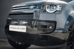 Land Rover Defender L663 2020+ Spyder Stealth Twin 6 - inch Luminous LED Integration Grille Kit - Eagle 4x4
