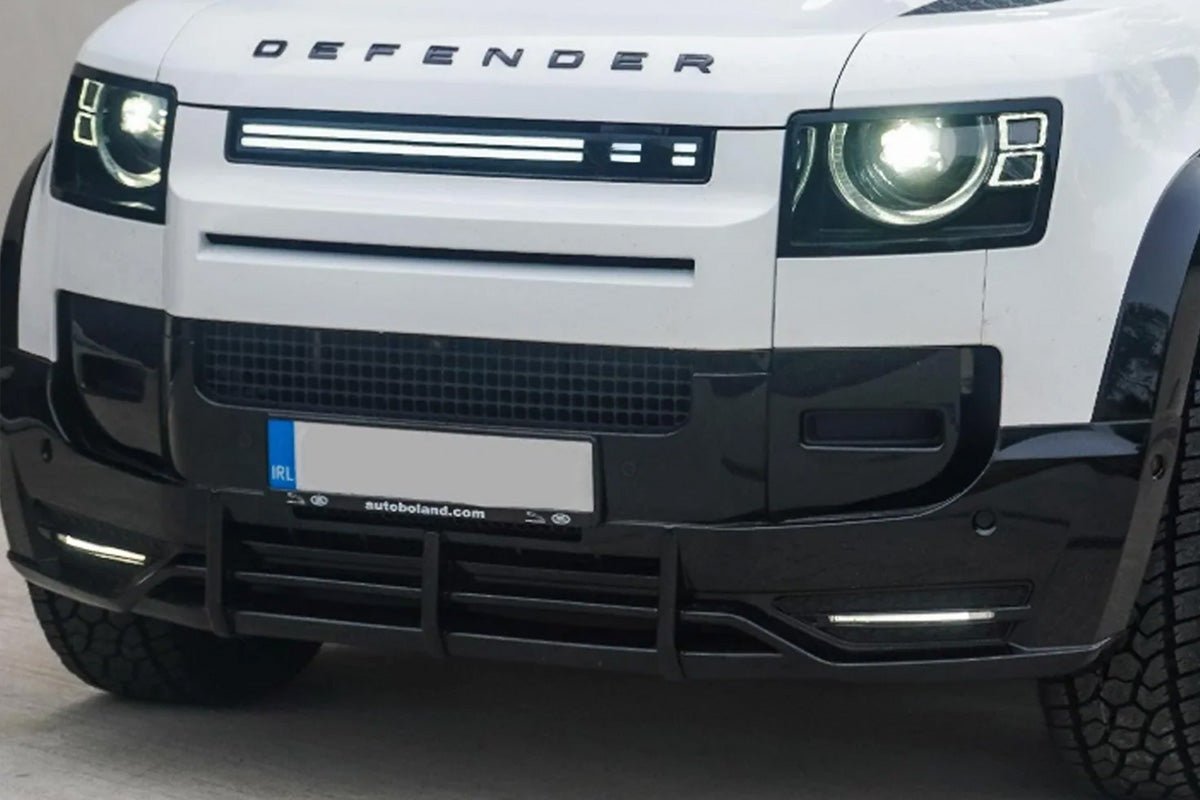 Land Rover Defender L663 90 / 110 / 130 2020 On - Front Bumper Splitter - Eagle 4x4