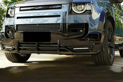 Land Rover Defender L663 90 / 110 / 130 2020 On - Front Bumper Splitter - Eagle 4x4