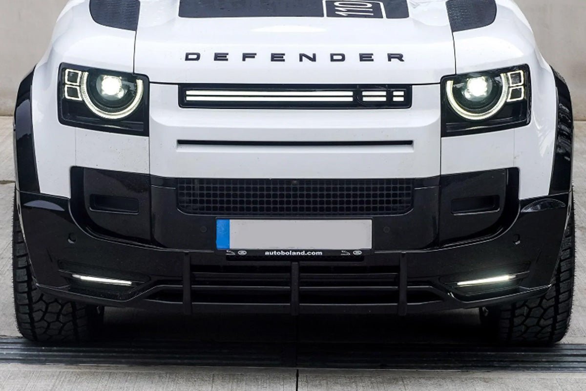 Land Rover Defender L663 90 / 110 / 130 2020 On - Front Bumper Splitter - Eagle 4x4