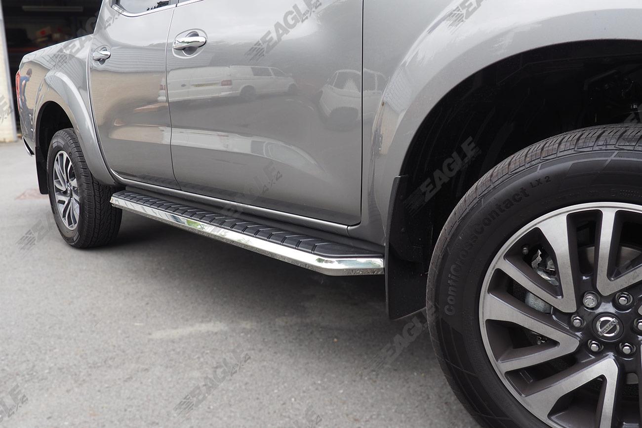 Mercedes X Class Alpine Side Steps - Stainless Steel - Eagle 4x4