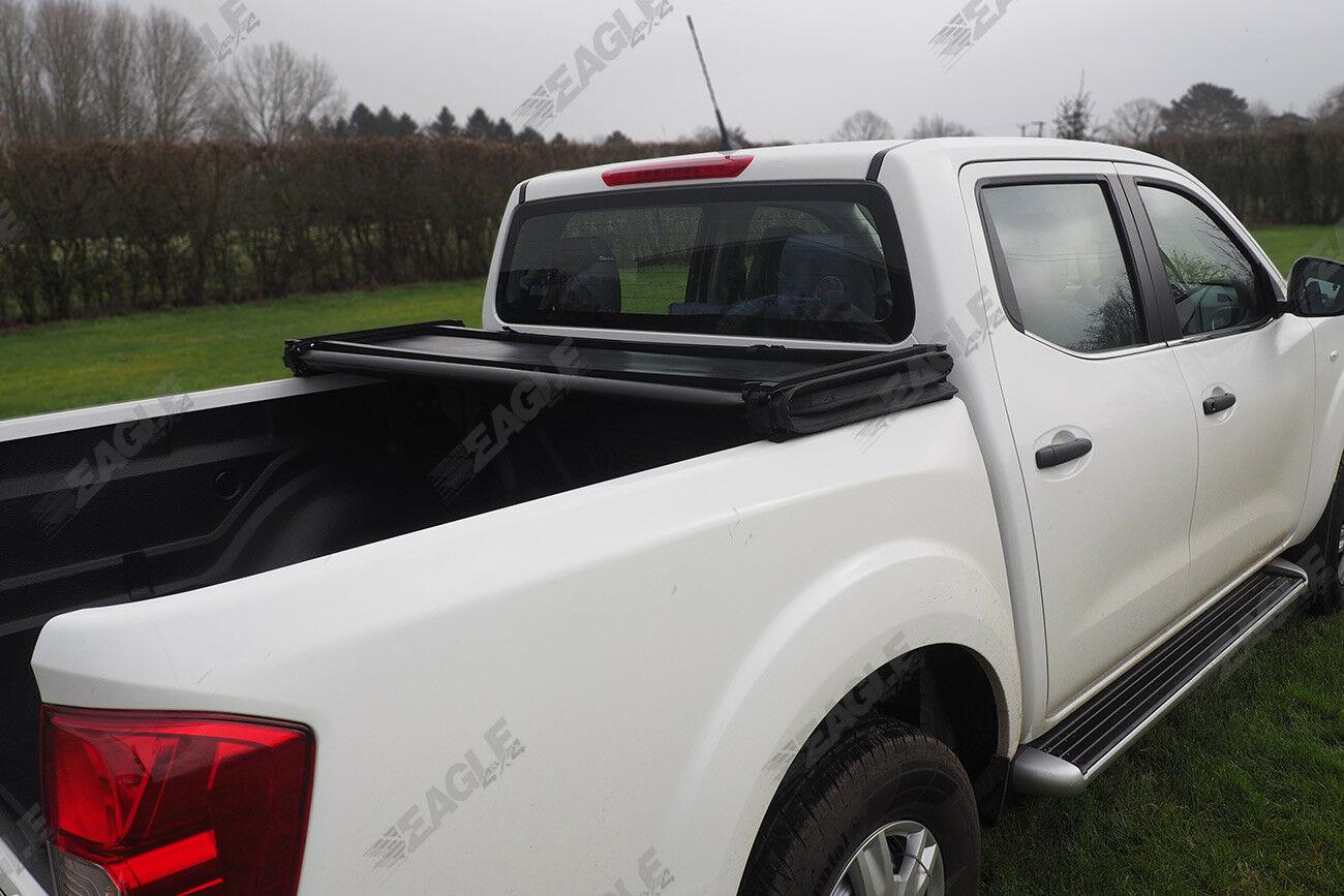 Mercedes X Class D/C Soft Folding Tonneau Cover - Tri Folding Bed Cover 2016> - Eagle 4x4