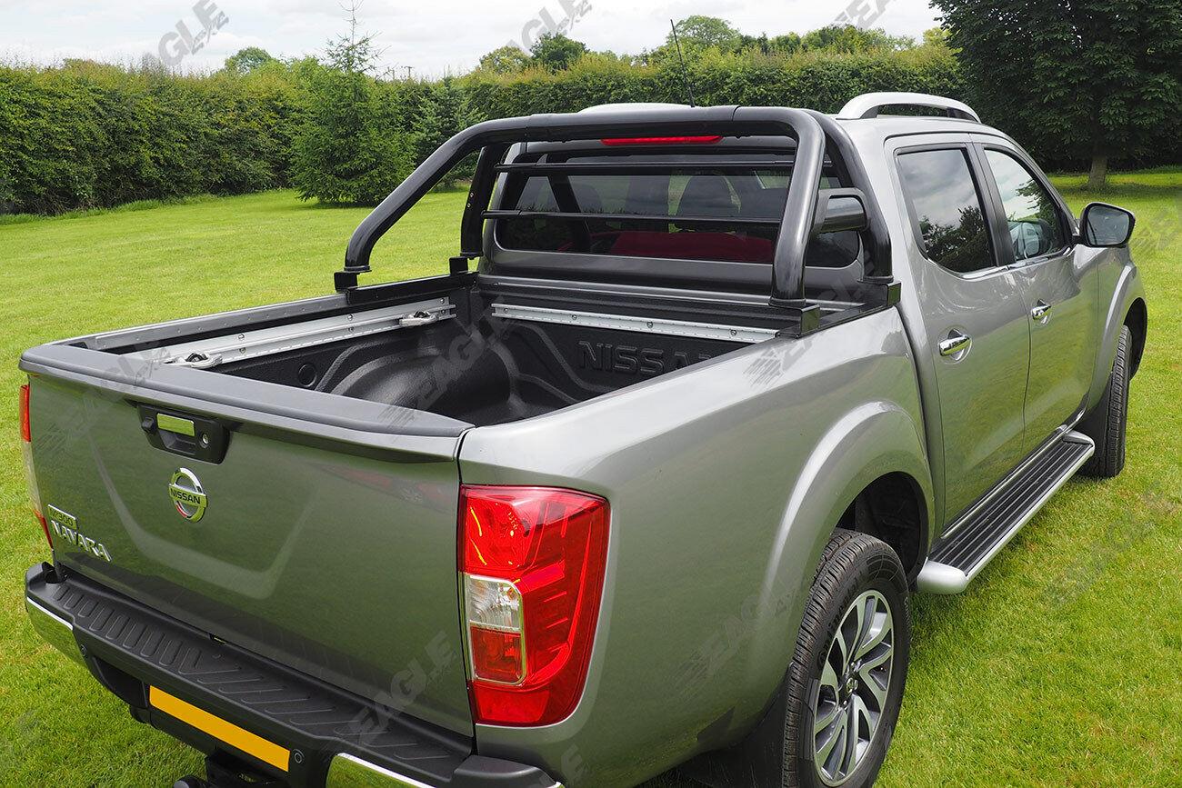Mercedes X Class Hawk Roll Bar - Black - Gloss Black - Eagle 4x4