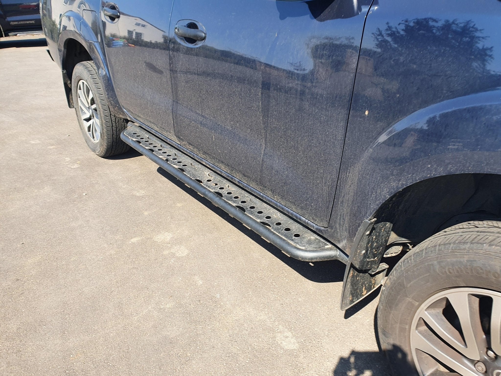 Mercedes X Class Rugged B2 Side Steps - Black - Eagle 4x4