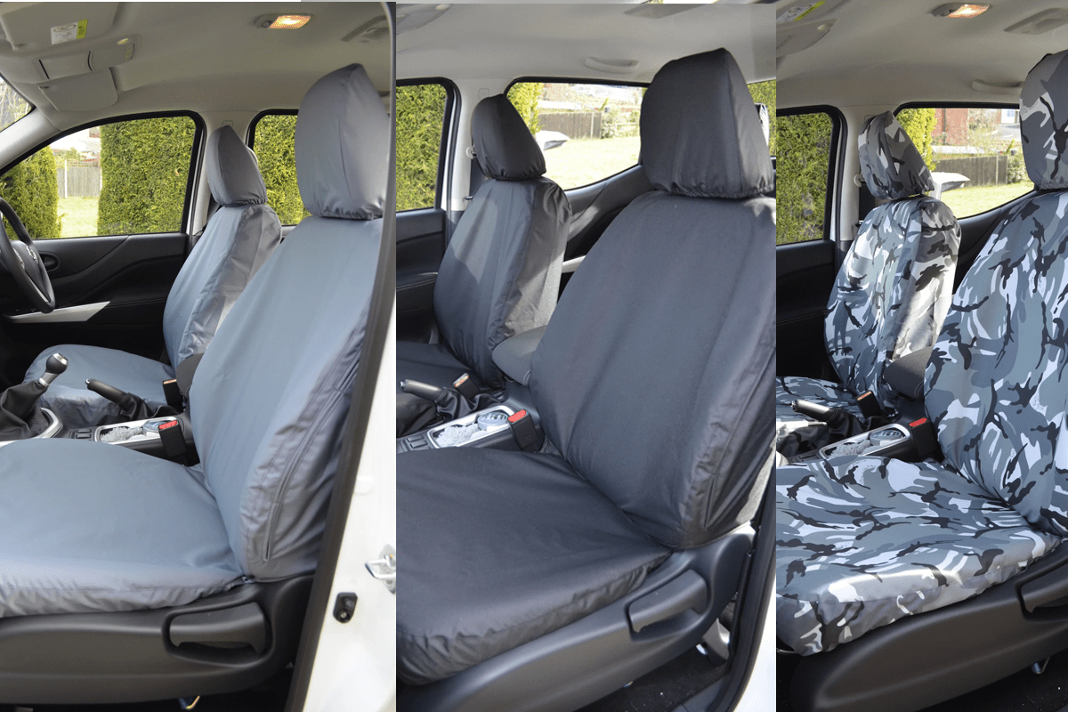 Mercedes X Class Seat Covers - Eagle1 Tailored Fit - Front Pair Only - Eagle 4x4