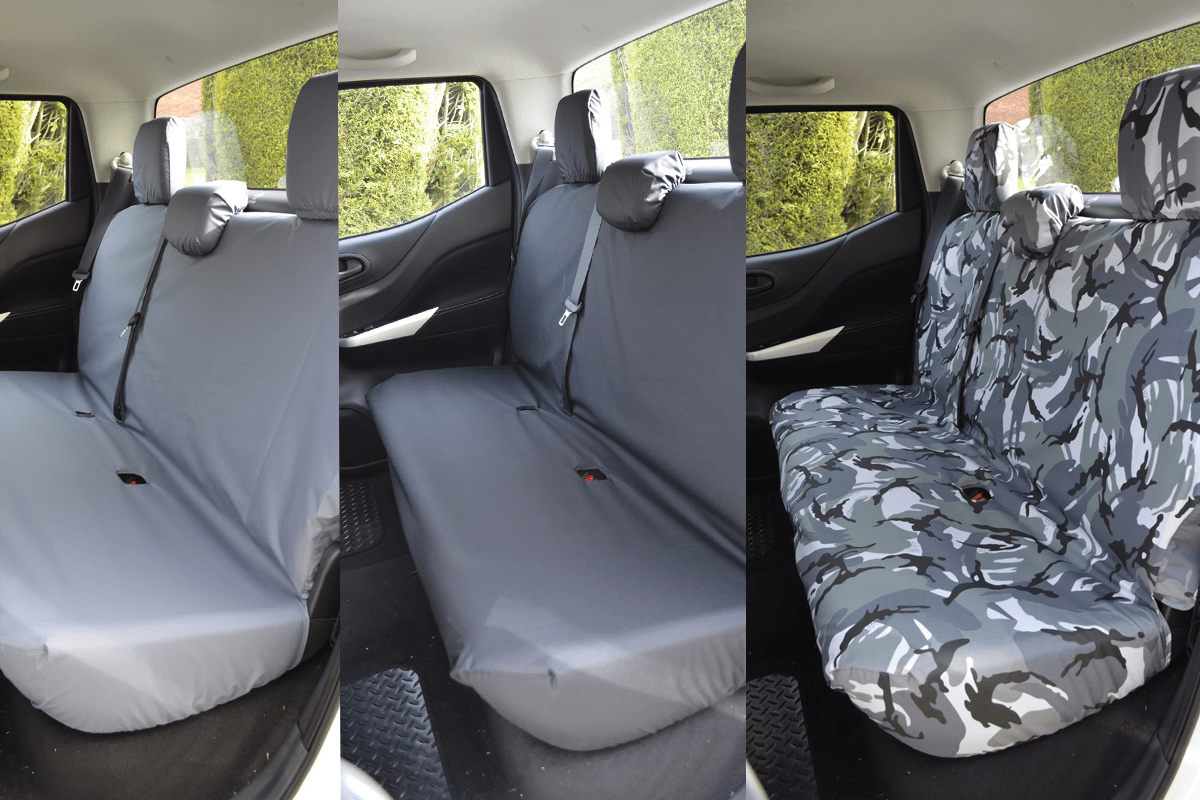 Mercedes X Class Seat Covers - Eagle1 Tailored Fit - Rear Cover Only - Eagle 4x4