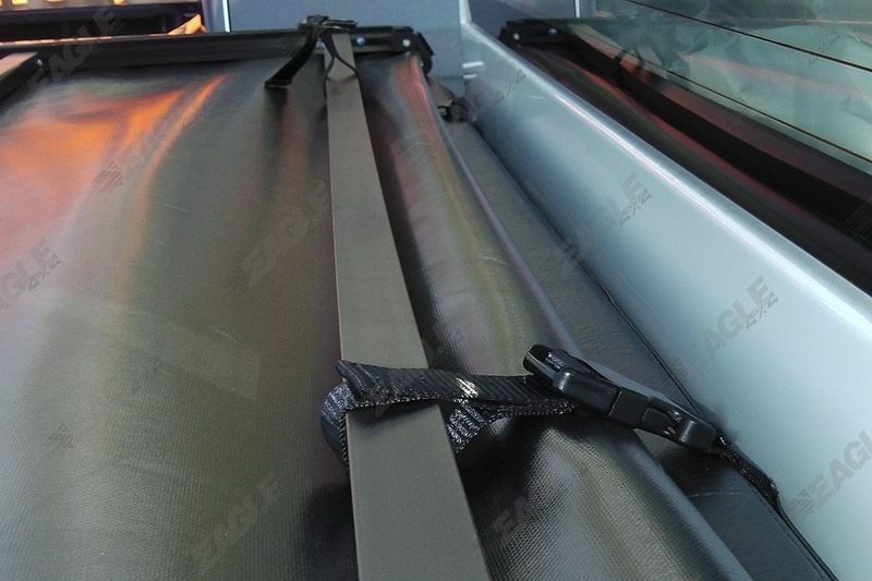 Mitsubishi L200 1999 - 2005 D/C Tonneau Cover - Eagle1 Soft Folding Bed Cover - Eagle 4x4