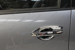 Mitsubishi L200 2015 On Chrome Door Handle Insert Set of 4 - Eagle 4x4