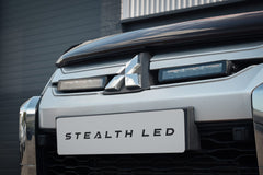 Mitsubishi L200 2019 - 2023 Spyder Stealth Twin 10 - inch Flashing LED Integration Grille Kit - Eagle 4x4