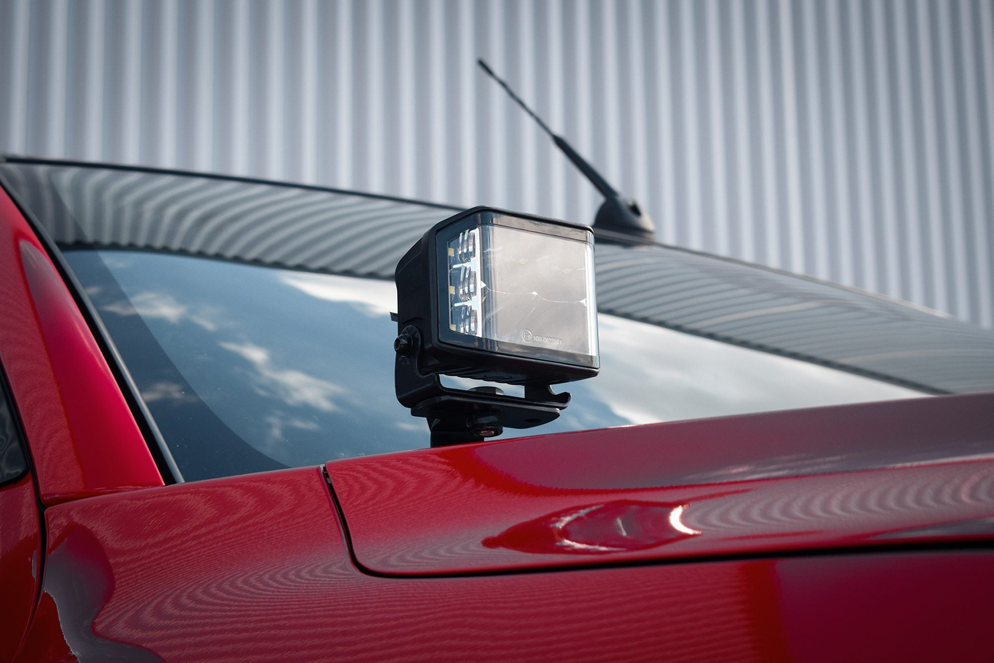 Mitsubishi L200 2019 - 2023 Spyder Stealth Twin 4 - inch Dark Force LED Bonnet Kit - Eagle 4x4