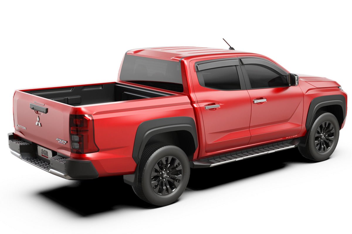 Mitsubishi L200 2026+ (Series 7) EGR Smoked Wind Deflectors (Set of 4) - Eagle 4x4