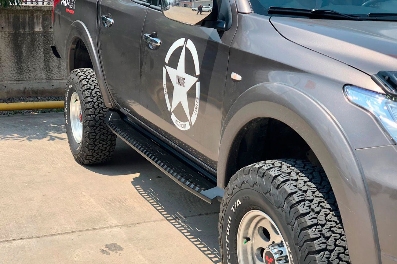 Mitsubishi L200 FALCON V1 Side Steps 2006 - 2015 - Eagle 4x4