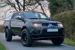 Mitsubishi L200 Rhino Black Spoiler Bar 2006 - 2015 - Eagle 4x4