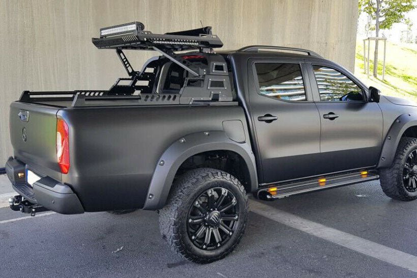 Mitsubishi L200 Series 5 6 Combat Roll Bar and Roof Basket - Eagle 4x4