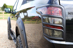 Mitsubishi L200 Series 5 Head Light and Rear Light Covers - Full Set - Black - Eagle 4x4