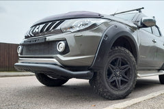 Mitsubishi L200 Series 5 Rhino Spoiler Bar BLACK - Eagle 4x4