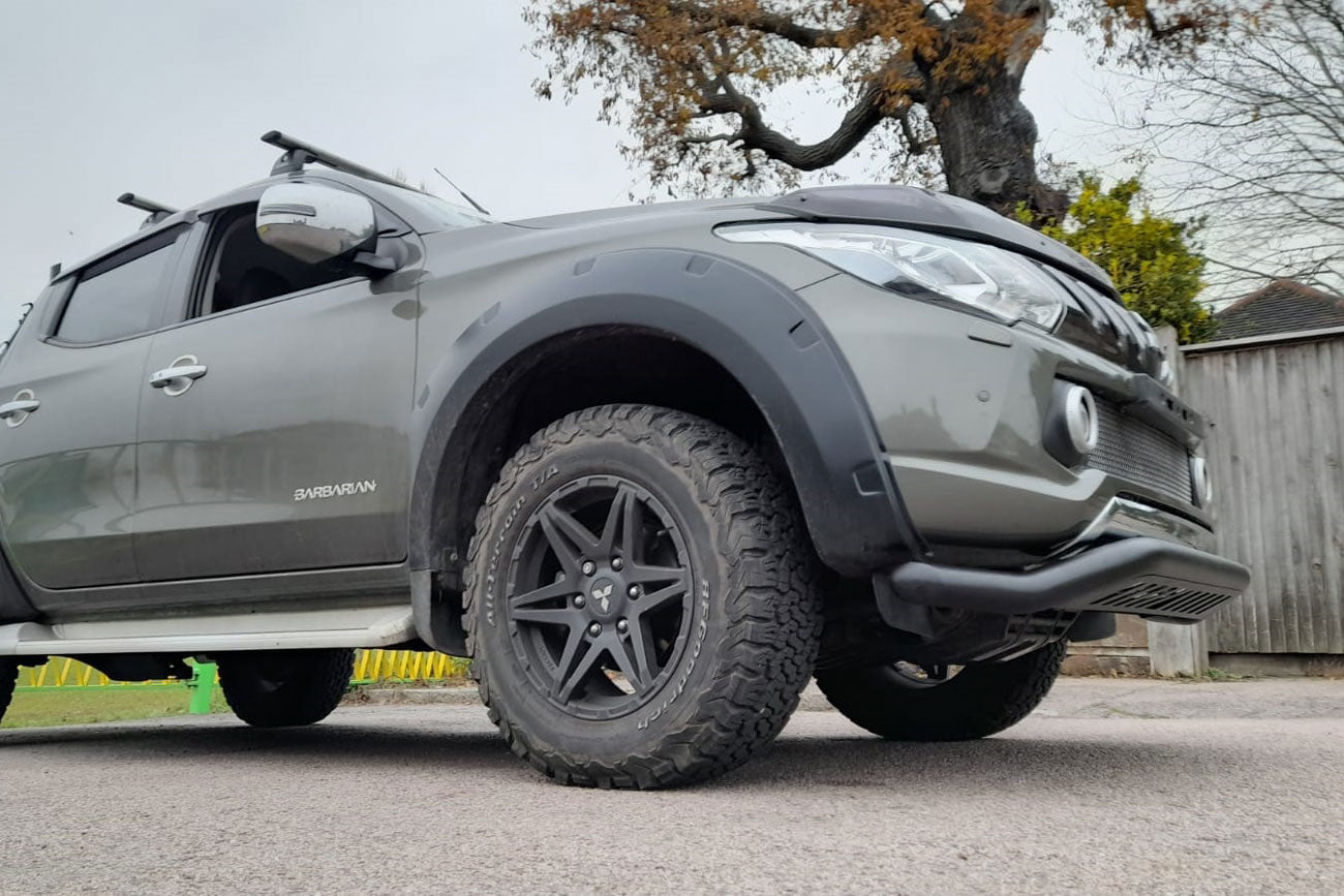 Mitsubishi L200 Series 5 Rhino Spoiler Bar BLACK - Eagle 4x4